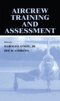 Enlarge image Cover: Aircrew Training and Assessment - CRC Press