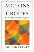 Cover: Actions of Groups - Cambridge University Press