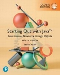 Enlarge image Cover: Starting Out with Java: From Control Structures through Objects + MyLab Programming with Pearson eText (Package) - Pearson Education Limited