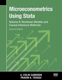 Enlarge image Cover: Microeconometrics Using Stata, Second Edition, Volume II: Nonlinear Models and Casual Inference Methods - Stata Press