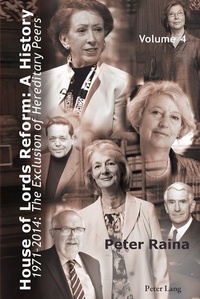 Enlarge image Cover: House of Lords Reform: A History - Peter Lang Verlag