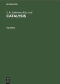 Cover: Catalysis. Volume 5 - De Gruyter