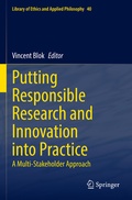 Cover: Putting Responsible Research and Innovation into Practice - Springer