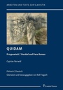 Cover: Quidam - Frank & Timme