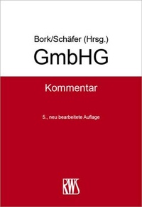 Abbildung von: GmbHG - RWS