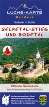 Cover: Luchs-Wanderkarte Selketal-Stieg und Bodetal - Schmidt-Buch-Vlg