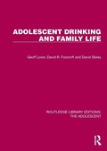 Cover: Adolescent Drinking and Family Life - Routledge