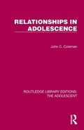 Cover: Relationships in Adolescence - Routledge