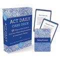 Cover: ACT Daily Card Deck - New Harbinger Publications