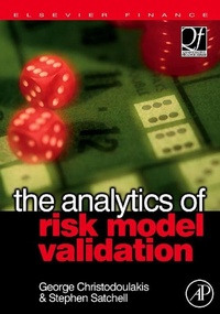 Enlarge image Cover: The Analytics of Risk Model Validation - Academic Press