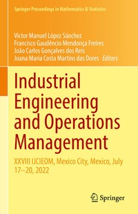 Enlarge image Cover: Industrial Engineering and Operations Management - Springer
