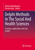 Cover: Delphi Methods In The Social And Health Sciences - Springer
