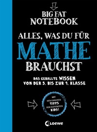 Abbildung von: Big Fat Notebook - Alles, was du für Mathe brauchst - Loewe