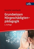 Cover: Grundwissen H&ouml;rgesch&auml;digtenp&auml;dagogik - UTB
