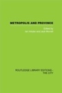 Cover: Metropolis and Province - Routledge