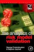 Cover: The Analytics of Risk Model Validation - Academic Press