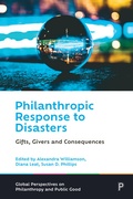 Cover: Philanthropic Response to Disasters - Policy Press