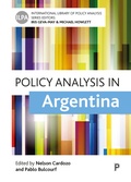 Cover: Policy Analysis in Argentina - Policy Press