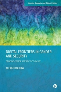 Enlarge image Cover: Digital Frontiers in Gender and Security - Bristol University Press