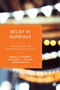 Cover: Belief in Marriage - Bristol University Press