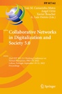 Cover: Collaborative Networks in Digitalization and Society 5.0 - Springer