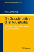 Bild: The Characterization of Finite Elasticities - Springer