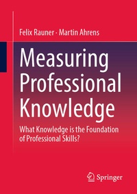 Enlarge image Cover: Measuring Professional Knowledge - Springer