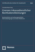 Bild: Grenzen inkassodienstlicher Rechtsdienstleistungen - Nomos