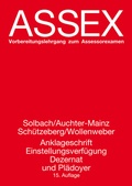 Cover: Anklageschrift, Einstellungsverf&uuml;gung, Dezernat und Pl&auml;doyer - Lange Vlg