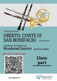 Abbildung von: Flute part of "Oberto" for Woodwind Quintet - Glissato Edizioni Musicali