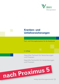 Abbildung von: Kranken- und Unfallversicherungen - VVW Verlag Versicherungswirtschaft