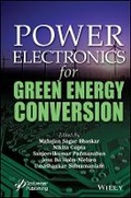 Cover: Power Electronics for Green Energy Conversion - Wiley