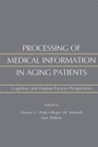 Cover: Processing of Medical information in Aging Patients - Psychology Press Ltd