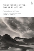 Cover: An Environmental Court in Action - Hart Publishing
