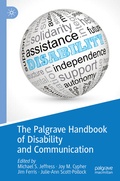 Cover: The Palgrave Handbook of Disability and Communication - Palgrave Macmillan