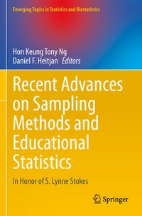 Enlarge image Cover: Recent Advances on Sampling Methods and Educational Statistics - Springer