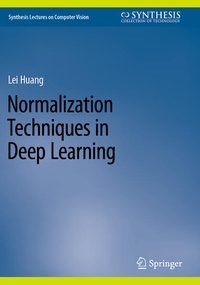 Enlarge image Cover: Normalization Techniques in Deep Learning - Springer
