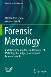 Enlarge image Cover: Forensic Metrology - Springer