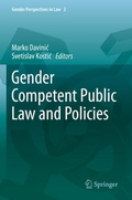 Cover: Gender Competent Public Law and Policies - Springer