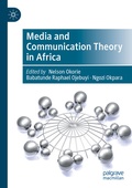 Cover: Media and Communication Theory in Africa - Palgrave Macmillan