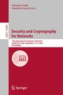 Cover: Security and Cryptography for Networks - Springer