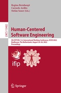 Cover: Human-Centered Software Engineering - Springer