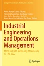 Cover: Industrial Engineering and Operations Management - Springer