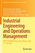 Cover: Industrial Engineering and Operations Management - Springer