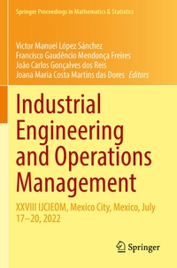 Enlarge image Cover: Industrial Engineering and Operations Management - Springer