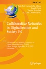Cover: Collaborative Networks in Digitalization and Society 5.0 - Springer