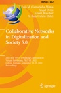 Cover: Collaborative Networks in Digitalization and Society 5.0 - Springer