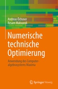 Cover: Numerische technische Optimierung - Springer Vieweg