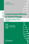 Cover: Computational Methods in Systems Biology - Springer