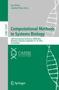 Cover: Computational Methods in Systems Biology - Springer